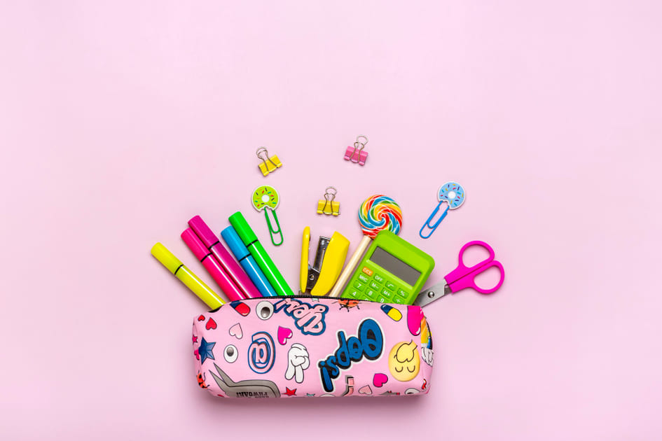 オーストラリアで人気がある日本のカラフルで可愛い文房具の品々。