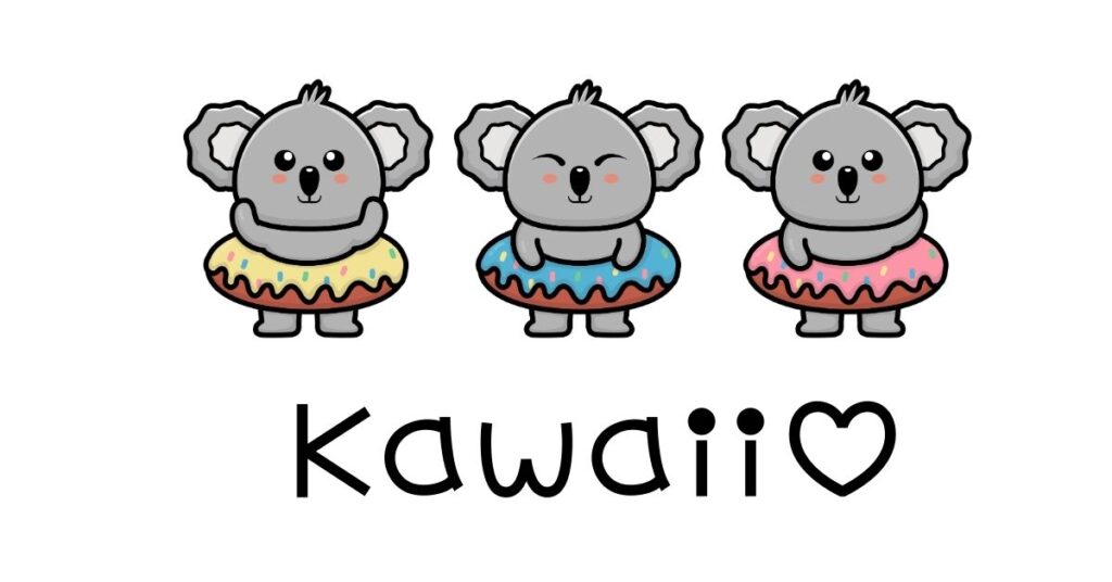 かわいいコアラ3匹